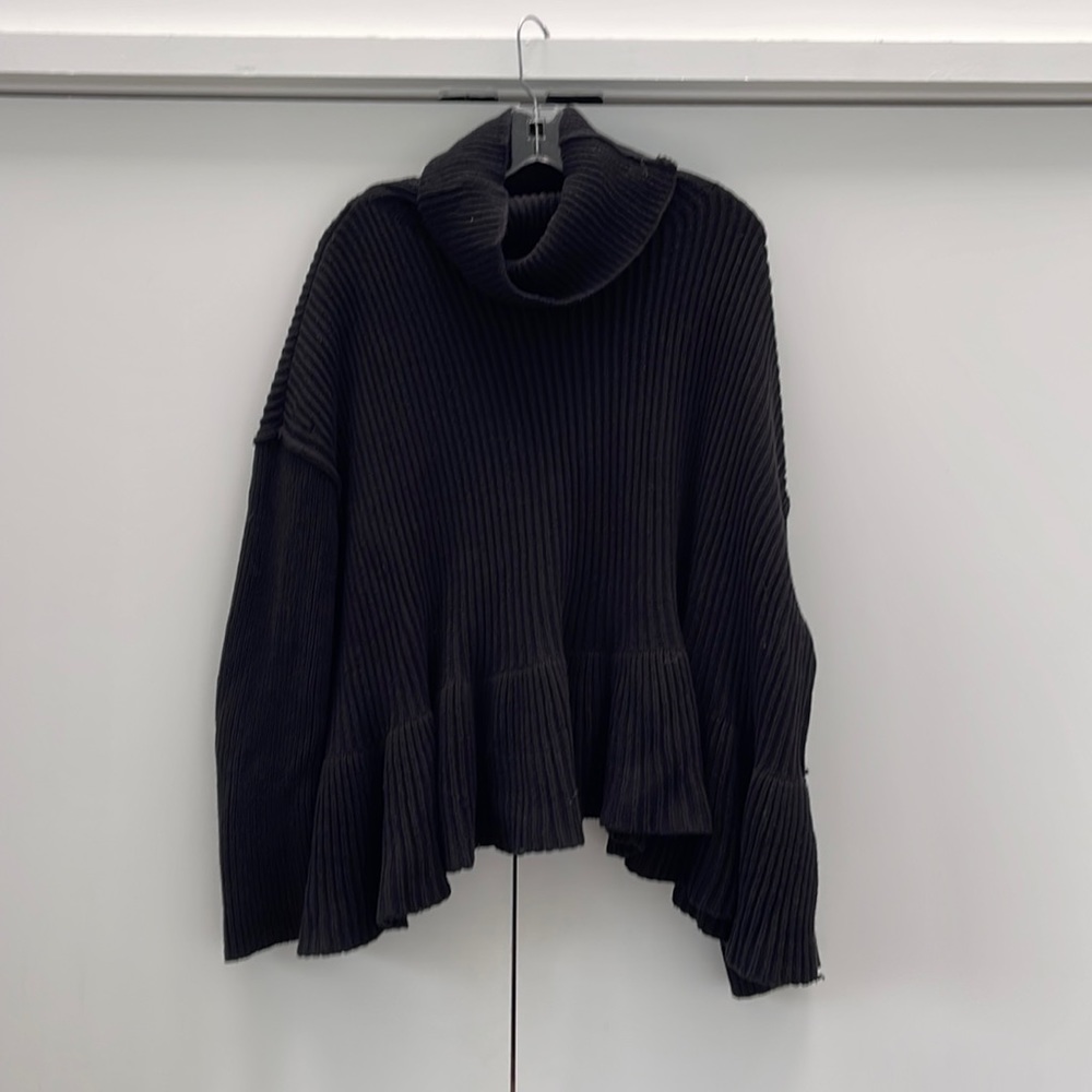 Free people peplum sweater